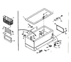 Kenmore 198617641 cabinet parts diagram
