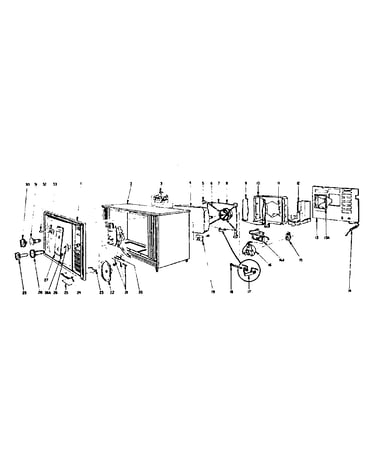 Cabinet parts list
