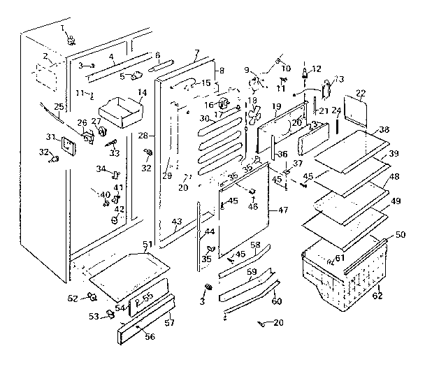 Freezer parts