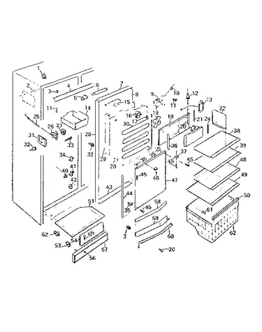 Freezer parts