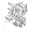 Kenmore 1066657613 door parts diagram