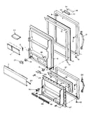 Refrigerator door parts