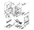 Kenmore 1066665011 cabinet parts diagram