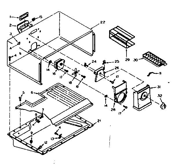 FREEZER SECTION PARTS