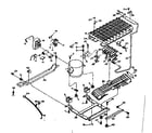 Kenmore 1066666200 refrigerator unit parts diagram