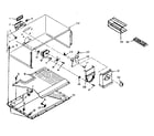 Kenmore 1066666220 freezer parts diagram