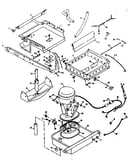 Evaporator, ice cutter grid and pump parts