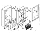 Kenmore 106627221 cabinet parts diagram