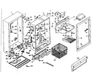 Kenmore 106627261 cabinet parts diagram