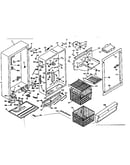 Freezer cabinet parts