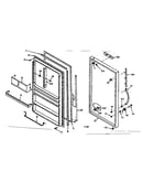 Freezer door parts