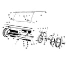 Craftsman 426260912 sweeper unit assembly diagram