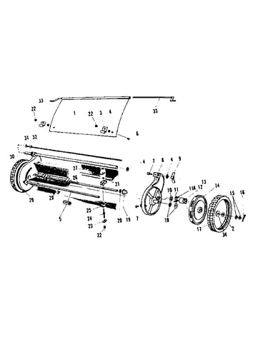 Sweeper unit assembly