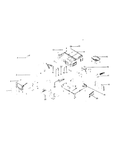 Cabinet parts list