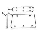 Kenmore 311846800 heat shield kit diagram