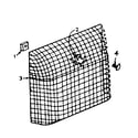 Franklin 26G fire screen diagram