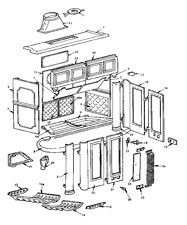 REPAIR PARTS MODEL NO. 26G