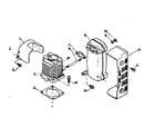 Craftsman PB-202 cylinder and muffler diagram