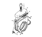 Craftsman PB-202 fuel tank and fancase diagram