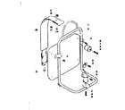 Craftsman PB-202 backpack band and frame diagram