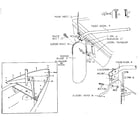 Sears 342600163 rudder assembly diagram