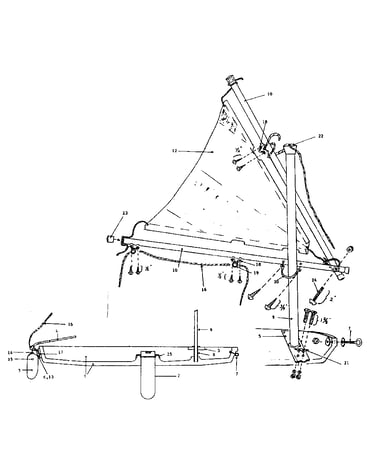 Rudder assembly