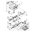 Kenmore 11638810 nozzle and motor assembly diagram