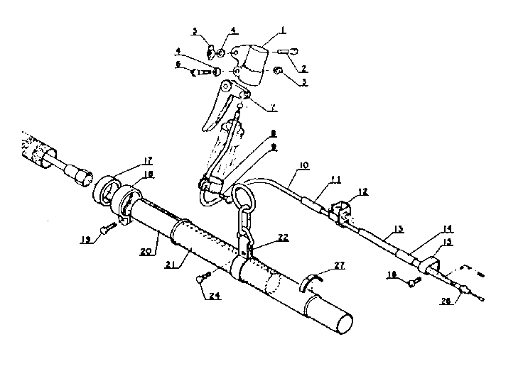 THROTTLE LEVER