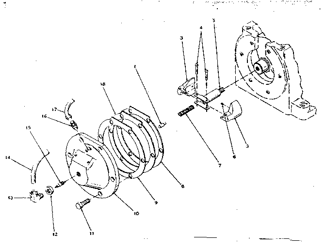 Centrifugal unloader assembly detail