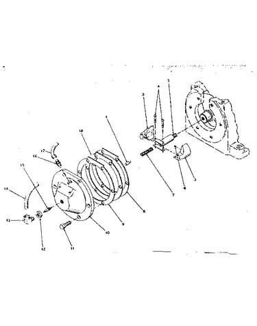 Centrifugal unloader assembly detail