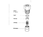 Craftsman 10217313 check valves vertical piston type diagram