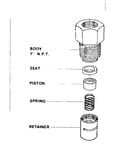 Check valves vertical piston type