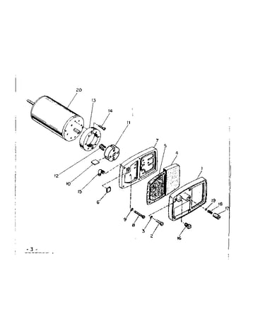 Motor package assembly