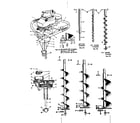 Sears 841142002 replacement parts diagram
