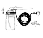 Craftsman 36415502 replacement parts diagram