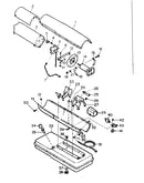 Fuel tank and upper shell assembly