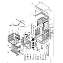 Kenmore 565616900 functional replacement parts diagram