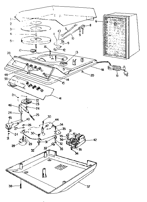 Cabinet and mechanism