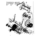 Craftsman 91760623 idler and braking assemblies diagram
