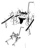 Lever and bracket