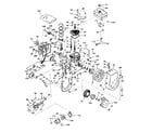 Tecumseh H35-45477M basic engine diagram