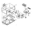 Kenmore 1066656120 freezer section parts diagram