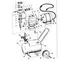 Craftsman 106151200 replacement parts diagram