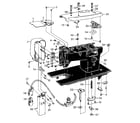 Kenmore 14813023 base assembly diagram