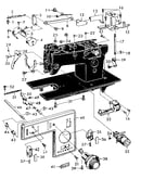 Tension dial and lift levers