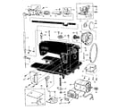 Kenmore 14811020 motor assembly diagram