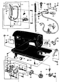 Tension and shuttle assembly