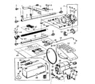 Kenmore 14811150 attachment / shuttle and motor parts diagram