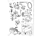 Kenmore 14812182 motor assembly diagram