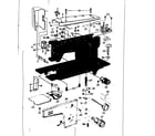 Kenmore 14812191 base assembly diagram